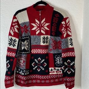 Christmas knitted sweater